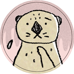 らっこのイラスト